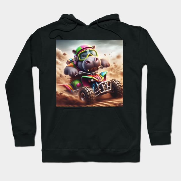 Hippo life Hoodie by Cynrad